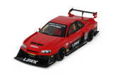 1:18 Nissan E-R34 LBWK Super Silhouette Skyline GTR -- #5 Red/Black -- GT Spirit GT570