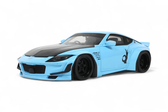 1:18 Nissan Fairlady Z (400Z) Pandem -- China Blue -- GT Spirit GT943