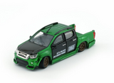 1:64 Isuzu D-Max Low Rider -- Metallic Green/Black -- BM Creations Expo