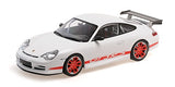 1:18 Porsche 911 (996) GT3 RS -- White w/Red Stripe -- Minichamps