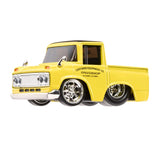 1:64 1973 Toyota Stout Custom -- Yellow -- CarTuned: Mainline Series 7