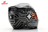 (Pre-Order) 1:5 Helmet -- Oscar Piastri - 2025 USA GP -- McLaren -- Spark F1