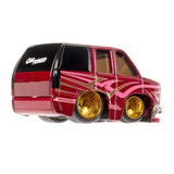 1:64 1992 Chevrolet Suburban (Custom) -- Dark Red -- CarTuned: Mainline Series 7