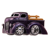 1:64 1947 Ford C.O.E. (Hot Rods) -- Dark Purple -- CarTuned: Mainline Series 10