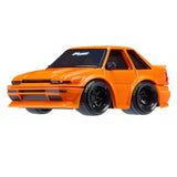 1:64 1985 Toyota Corolla (AE86) Coupe -- Orange -- CarTuned: JDM Series 4