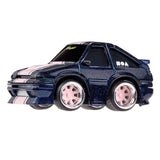 1:64 1985 Toyota Corolla (AE86) Sprinter Trueno -- Dark Blue -- CarTuned: JDM Series 5