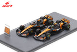 1:43 2025 Constructors Champion Twin Set -- McLaren MCL39 -- Spark F1