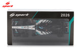 1:43 2026 George Russell -- Australian GP Winner -- #63 Mercedes W17E -- Spark F1