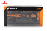 1:43 2025 Oscar Piastri -- Belgium GP Winner -- #81 McLaren MCL39 -- Spark F1