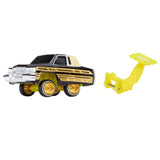 1:64 1985 Cadillac Fleetwood - Candy Black -- CarTuned: Lowriders Show Glow Series 3