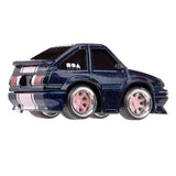 1:64 1985 Toyota Corolla (AE86) Sprinter Trueno -- Dark Blue -- CarTuned: JDM Series 5