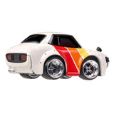 1:64 1971 Toyota Celica GT -- White w/Stripes -- CarTuned: JDM Series 5