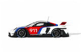 1:18 Porsche 911 (992) GT3 R Rennsport -- White/Blue/Red -- GT Spirit GT495