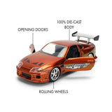 1:32 Brian's Toyota Supra -- Orange - Candy Finish -- JADA: Fast & Furious 25th