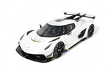 1:8 Koenigsegg Jesko 2019 -- Crystal White -- GT Spirit GTS801301