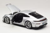 1:18 Porsche 911 (992.2) GT3 Touring Package GT -- Silver Metallic -- Norev