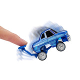 1:64 1975 Chevrolet Impala - Candy Blue -- CarTuned: Lowriders Show Glow Series 3