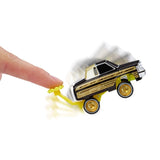 1:64 1985 Cadillac Fleetwood - Candy Black -- CarTuned: Lowriders Show Glow Series 3