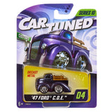 1:64 1947 Ford C.O.E. (Hot Rods) -- Dark Purple -- CarTuned: Mainline Series 10