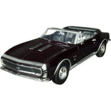 1:24 1969 Chevrolet Camaro SS Convertible -- Burgundy -- MotorMax: Timeless Legends 73301