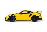 1:12 Porsche 911 (991.2) GT2 RS Weissach -- Yellow/Black -- GT Spirit GT535