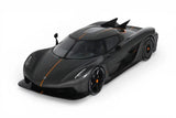 1:12 Koenigsegg Jesko Absolut 0-400-0 km/h Record -- Black -- GT Spirit GT575