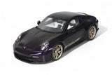 1:12 Porsche 911 (992) GT3 Touring 2021 -- Dark Purple -- GT Spirit GT937