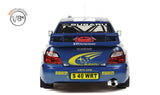 (Pre-Order) 1:8 2003 Peter Solberg -- Monte Carlo Rally -- #7 Subaru Impreza WRC -- IXO Collections