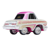1:64 1962 Chevrolet Impala - Candy White -- CarTuned: Lowriders Show Glow Series 3