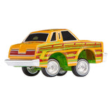 1:64 1978 Ford Thunderbird - Candy Orange -- CarTuned: Lowriders Show Glow Series 3