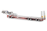 1:50 4x8 Trailer Set w/ Hydraulic Neck - Bowers Haulage -- Drake Truck ZT09347