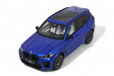 1:18 BMW X5 M (G05) Competition -- Blue Metallic -- GT Spirit GT967