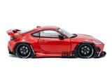 1:43 Toyota GR86 PANDEM Rocket Bunny 2022 -- Red/Black -- Solido