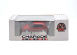 1:64 Daihatsu Charade 1991 (4 Door) 16 Valve -- Red -- BM Creations
