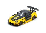 1:64 Honda S2000 J'S Racing -- Yellow/Black - EVENT EXCLUSIVE -- INNO64