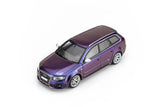(Pre-Order) 1:64 Audi S4 (B7) 2005 -- Purple Pearl -- Motorhelix