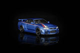 (Pre-Order) 1:64 Nissan GTR (R34) Skyline NISMO -- Bayside Blue -- Motorhelix