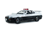 1:18 Nissan Skyline R34 GTR -- Japanese Police -- Solido Modified