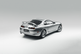 1:18 Toyota Supra A80 w/BBS Wheels -- Silver -- Whelart