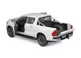 1:27 Toyota Hilux 2023 -- White -- Maisto 1:24 32920