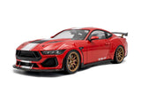 1:18 Shelby Mustang Super Snake 2025 -- Race Red w/White Stripes -- Solido Ford