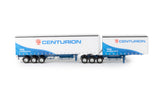 1:50 T-Liner B-Double Trailer Set -- Centurion Transport -- Drake Truck ZT09309