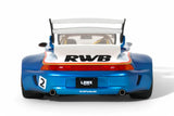 1:18 RWB 993 Liberty Walk -- #2 White/Blue -- GT Spirit Porsche 911 GT530