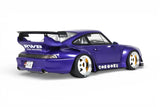(Pre-Order) 1:18 RWB 993 (Porsche 911) -- "Son Goku" Purple -- GT Spirit