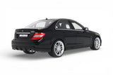 (Pre-Order) 1:18 Mercedes-Benz C63 AMG (Brabus B63S) -- Obsidian Black -- GT Spirit
