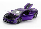 1:18 Lamborghini Temerario 2024 -- Metallic Purple -- Bburago 18-11052