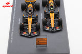 1:43 2025 Constructors Champion Twin Set -- McLaren MCL39 -- Spark F1