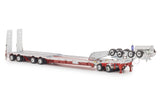 1:50 4x8 Trailer Set w/ Hydraulic Neck - Bowers Haulage -- Drake Truck ZT09347