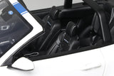 1:18 Shelby Mustang Super Snake Convertible -- White w/Blue Stripe -- GT Spirit