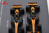 1:64 2025 Constructors Champion Twin Set -- McLaren MCL39 -- Spark F1